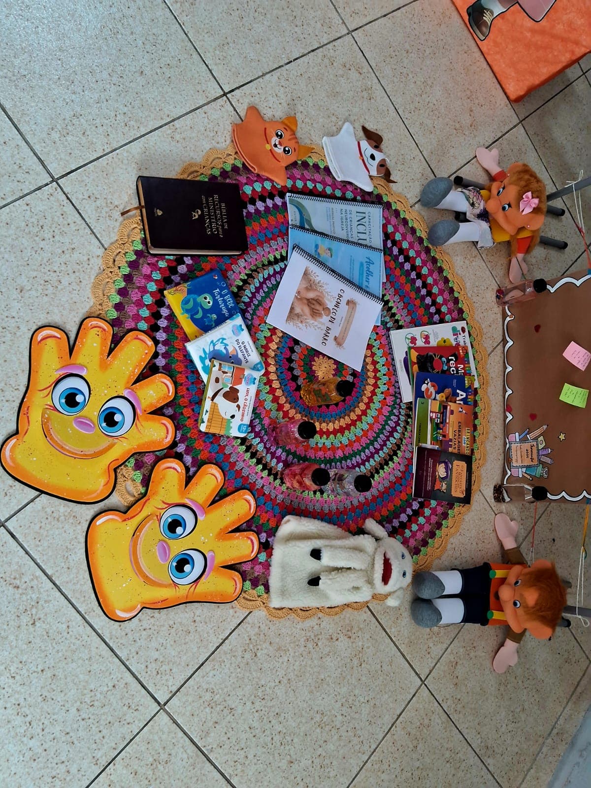 Materiais de capacitação e inclusão